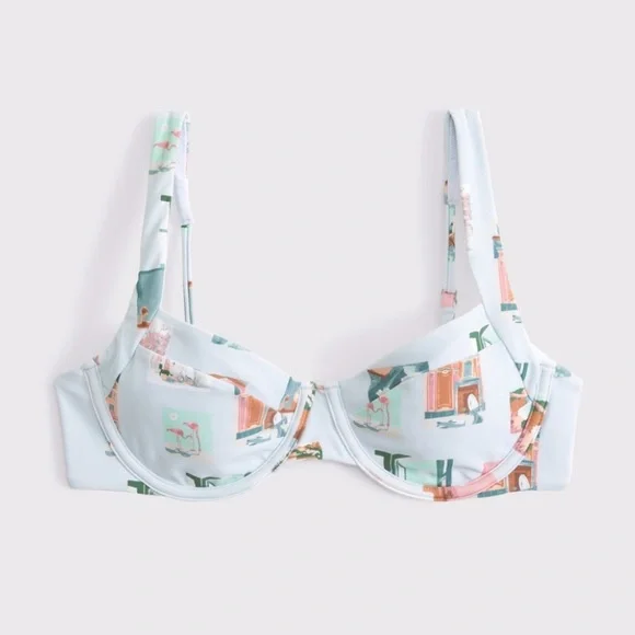 wide strap underwire cheeky bikini - Picture 11 of 12